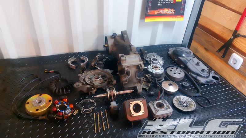 Motor Service Roller Piaggio Gilera 50 - 80ccm